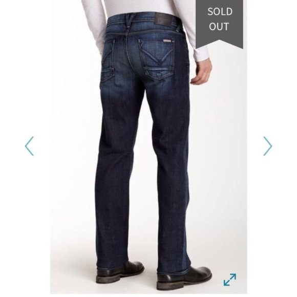 HUDSON Clifton Bootcut Jeans Wickman Wash sz 30 Men's - Picture 3 of 13